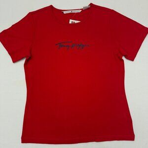 NWT Tommy Hilfiger Women's Red T-Shirt Size L